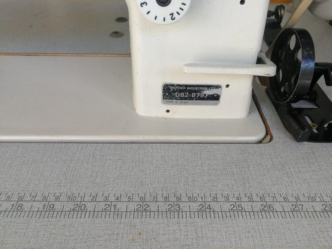 BROTHER B797 WALKING FOOT SEWING MACHINE / WALKING FOOT MESIN