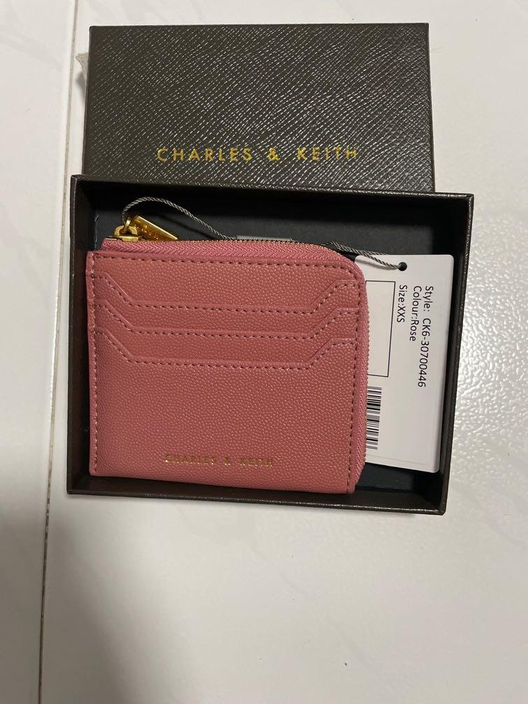 Charles Keith card holder wallet, Women's Fashion, Bags