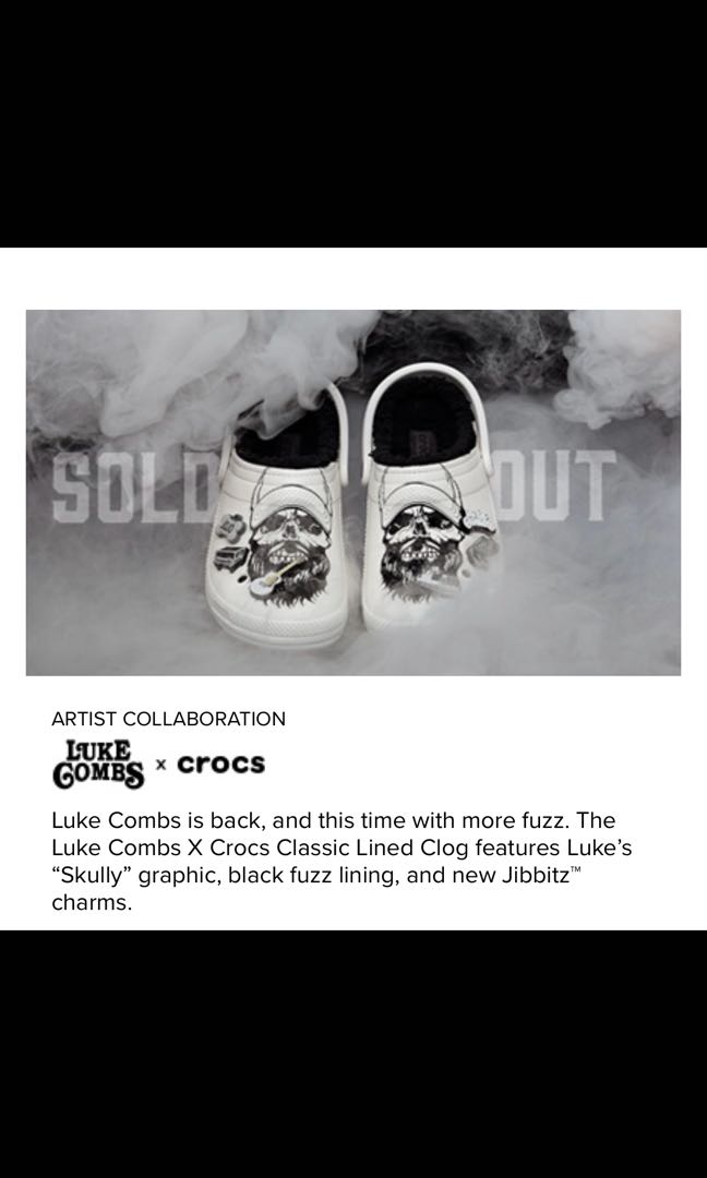 Luke combs store new crocs 2020