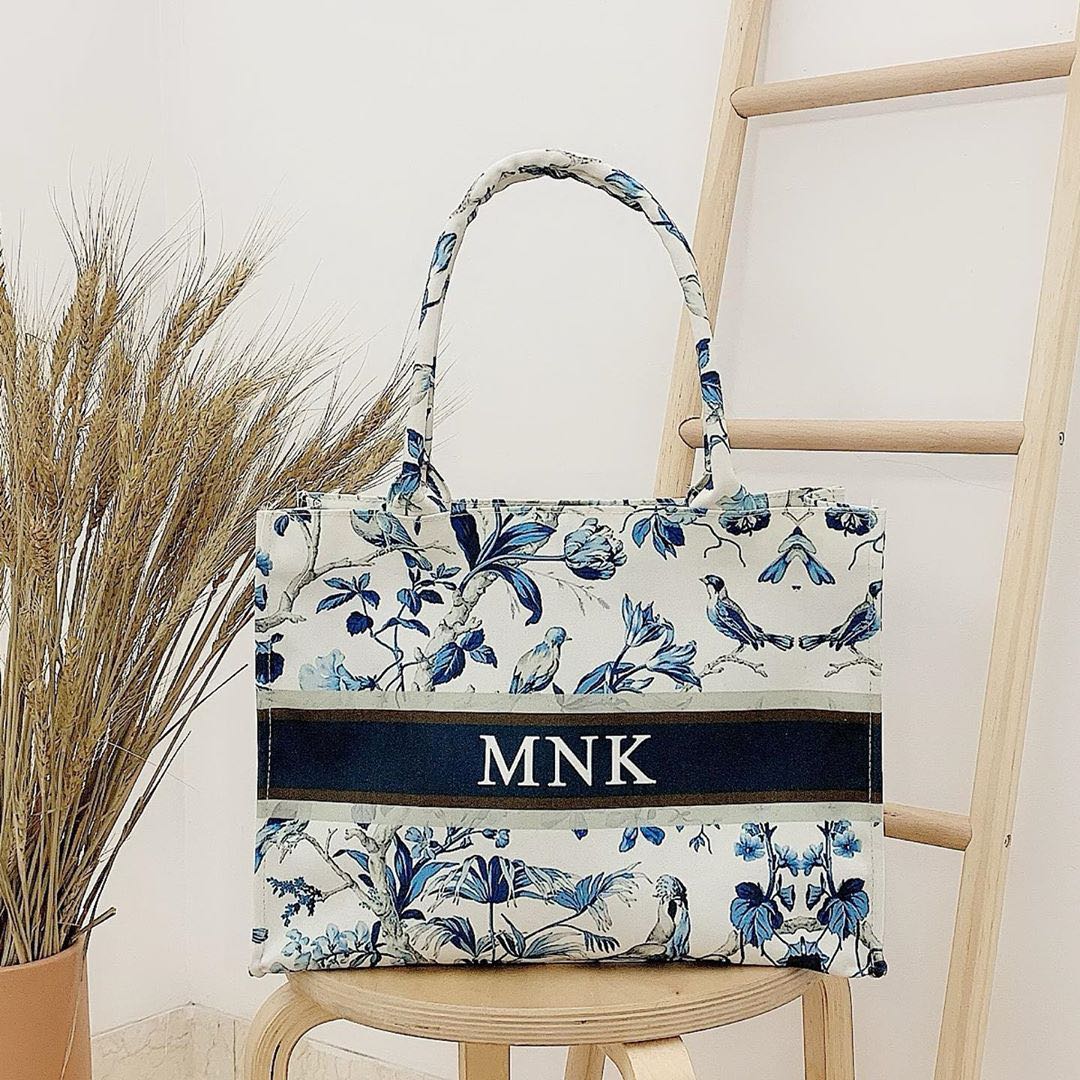 custom book bag