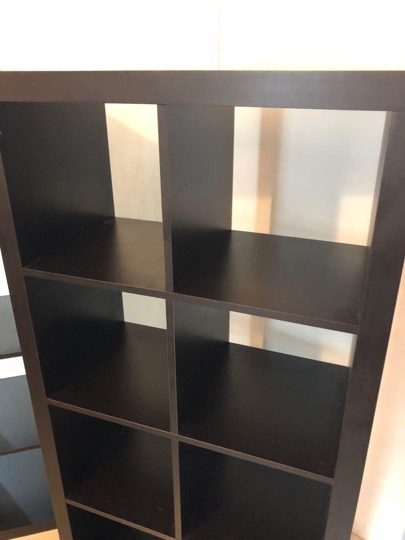 Double sided shop bookcase ikea