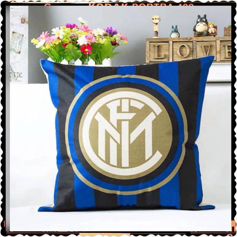 Fc Inter Milan Cushion Cover Furniture Home Decor Others On Carousell