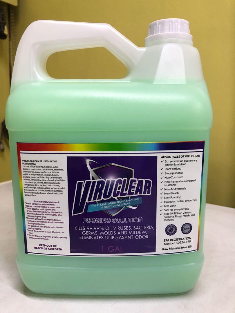 Fogging Solution Disinfectant Antibac for fog machine, Beauty