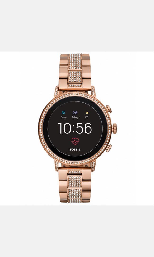 Fossil gen 3 rose gold smartwatch clearance