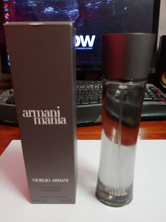 Giorgio Armani Mania 100ml edt discontinued perfume rare, Beauty & Personal  Care, Fragrance & Deodorants on Carousell