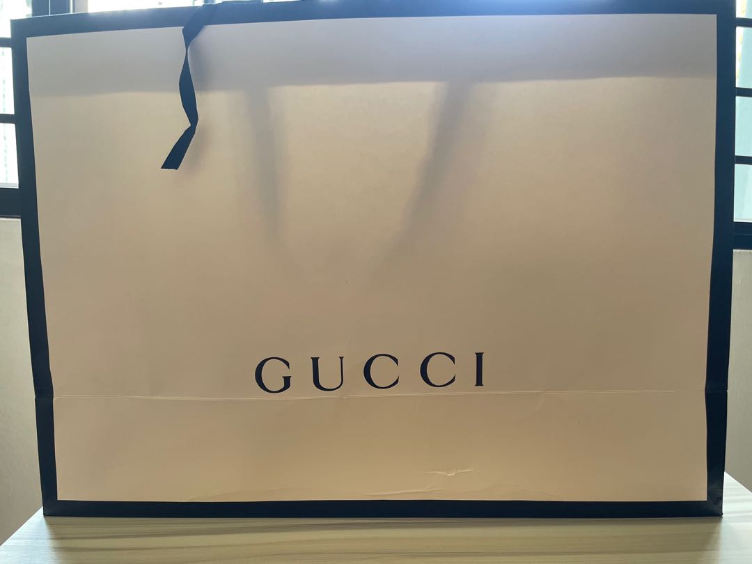 gucci paper bag for sale