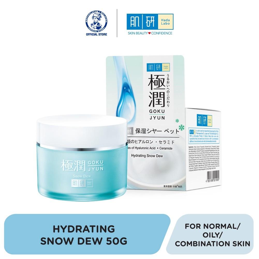hada labo snow dew moisturizer