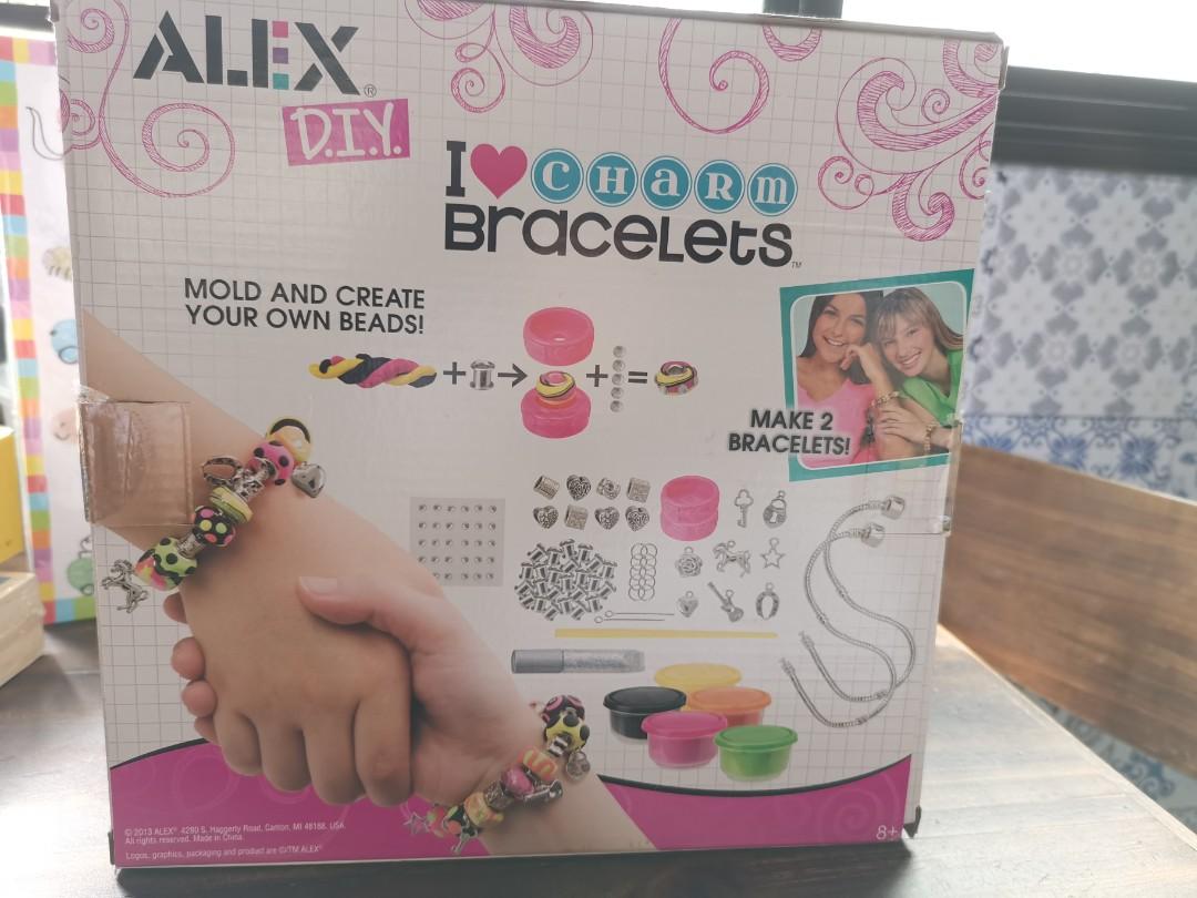 Alex Diy I Heart Charm Bracelets 2024 www.alhudapk