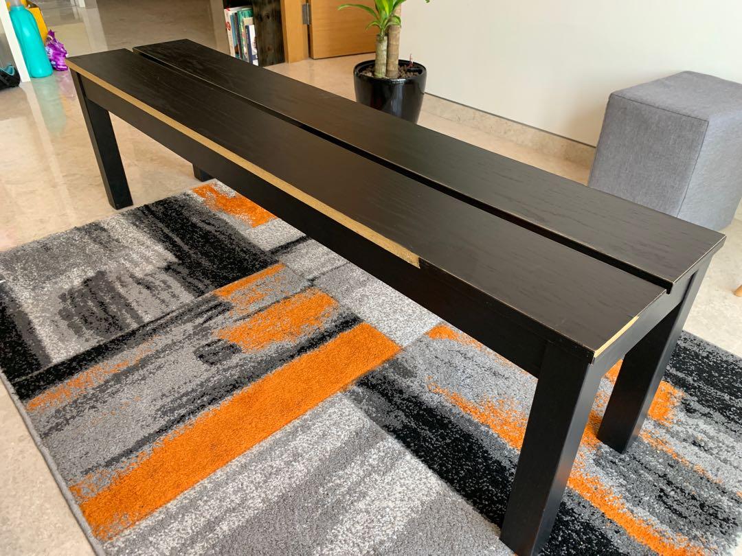 Ikea bjursta bench deals