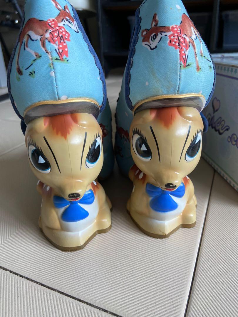Irregular choice cherry deer heels size 40