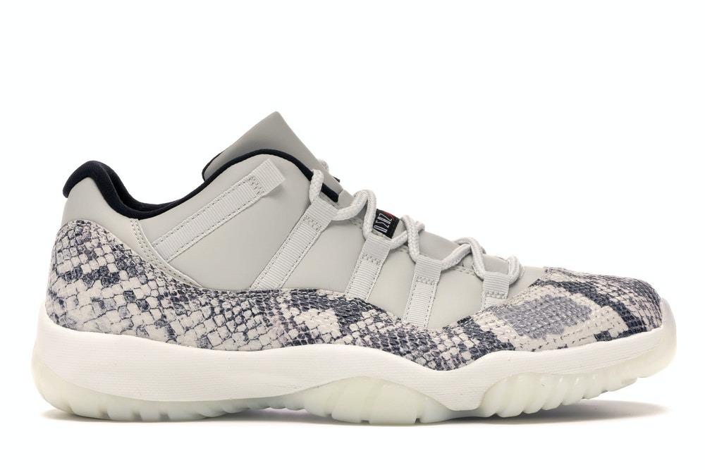 retro 11 snake light bone