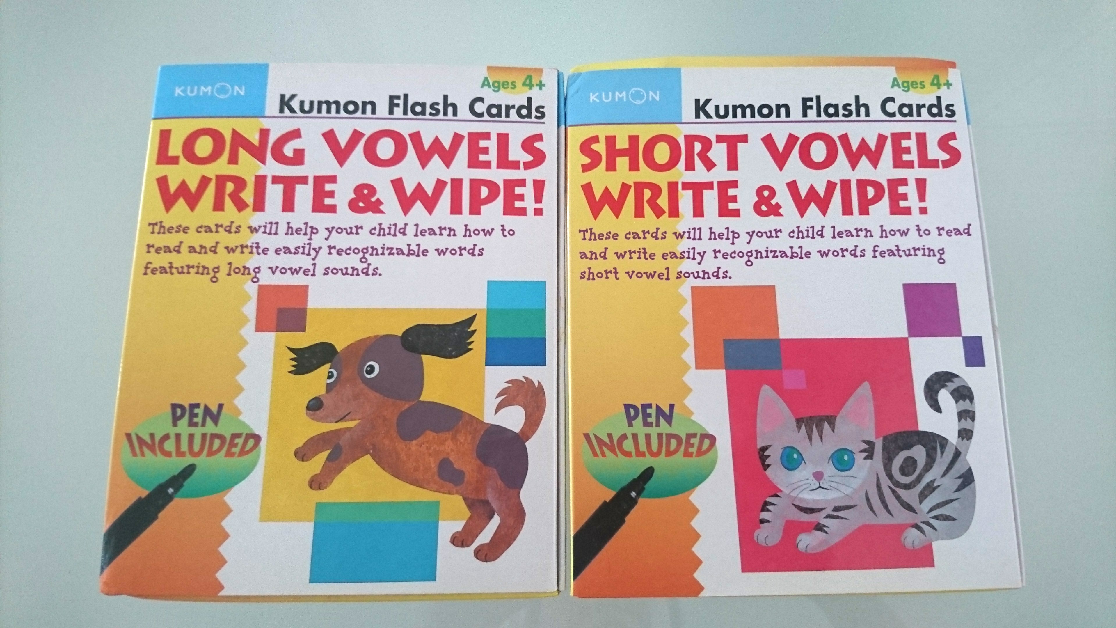 Kumon Flashcards, Hobbies & Toys, Books & Magazines, Assessment Books