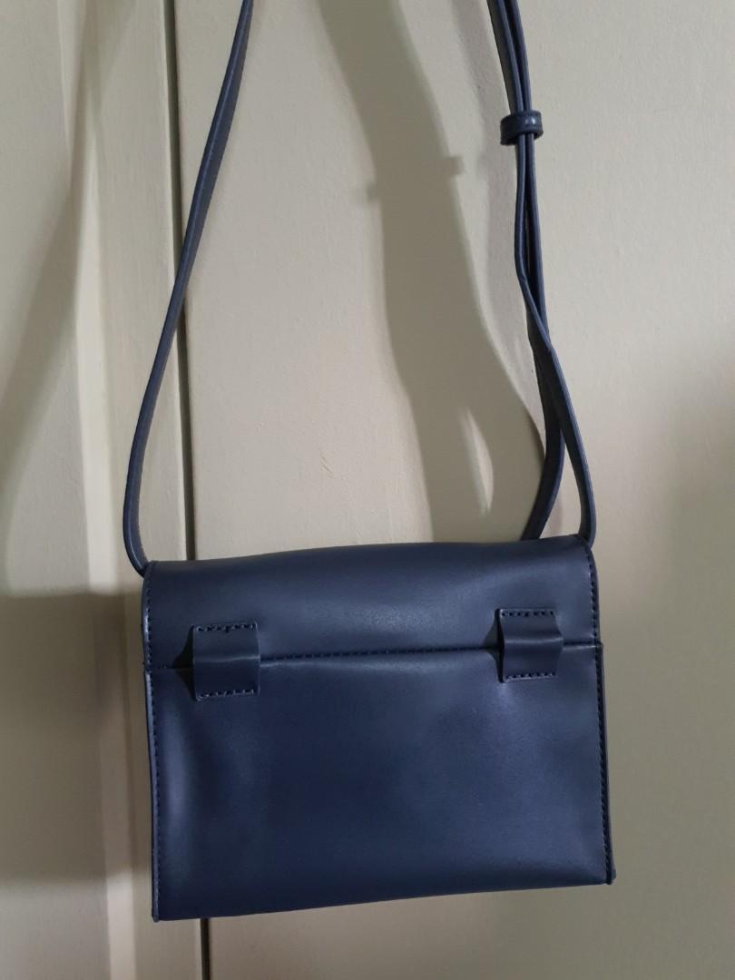 Marks Spencer Collection Navy Blue Sling Bag