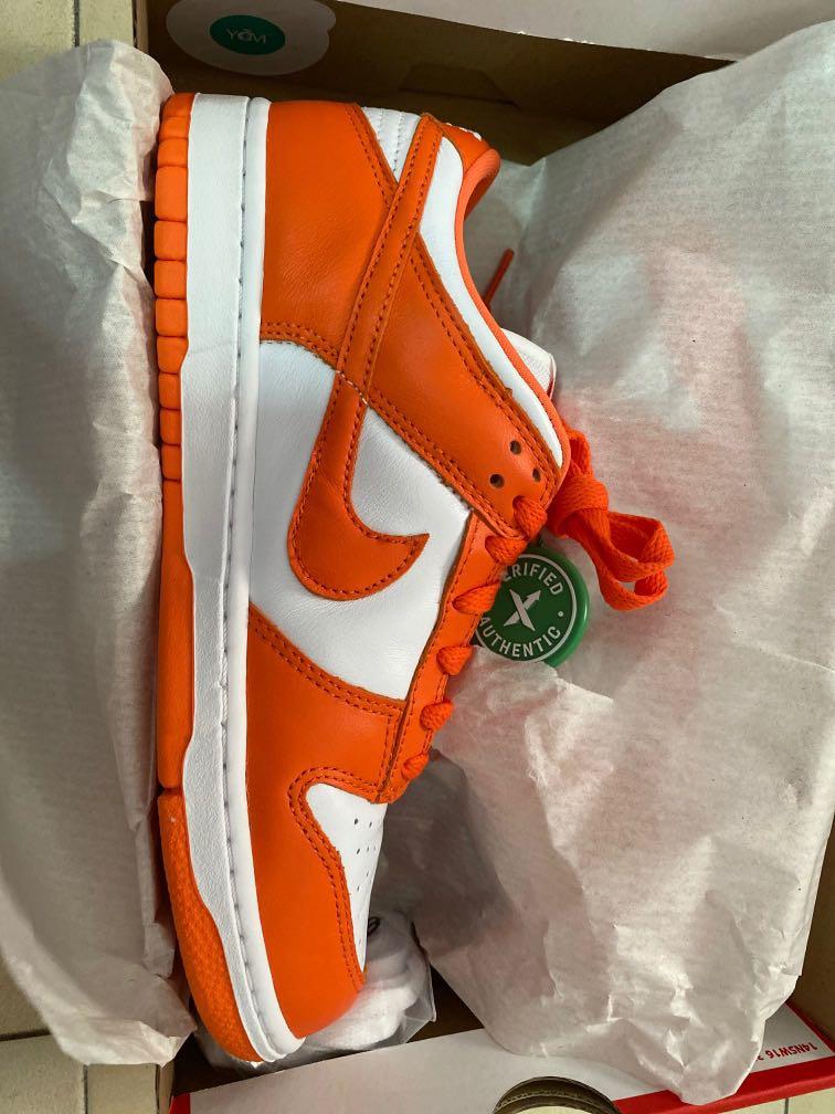 Sell trade Nike dunk Syracuse Low Men s Fashion Footwear Sneakers on Carousell