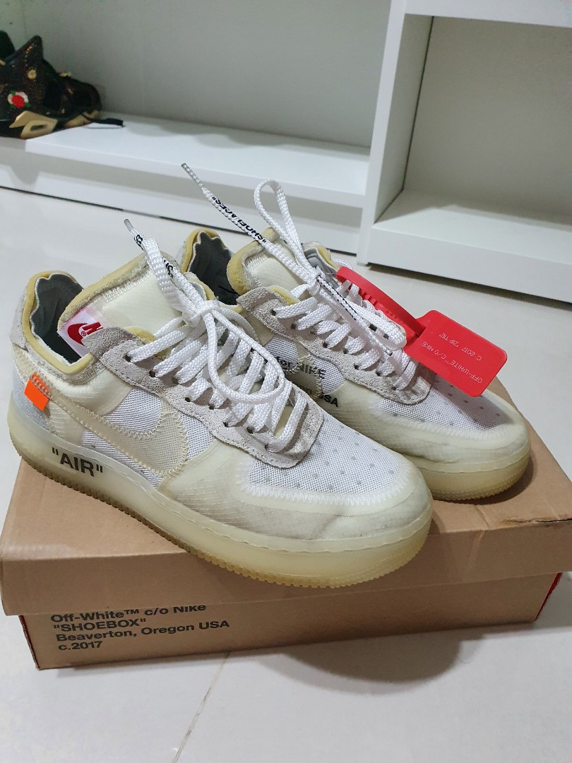Off White Air Force 1 Men s Fashion Footwear Sneakers on