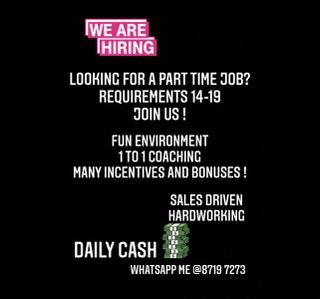 Part Time Jobs For Students Jobs Carousell Singapore