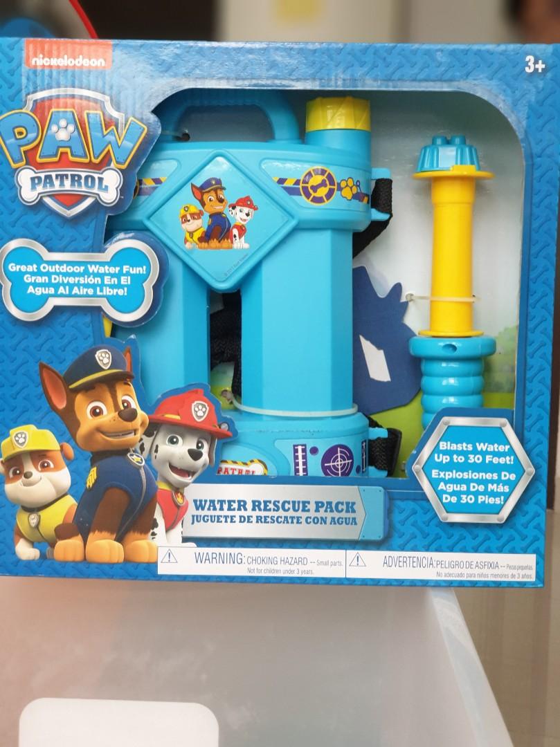 Paw Patrol Water Rescue Backpack Hobbies Toys Toys Games on
