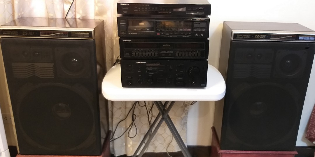 Pioneer component with speakers Audio Soundbars Speakers