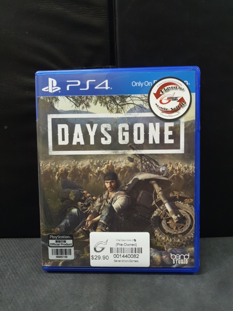 days gone ps4 second hand