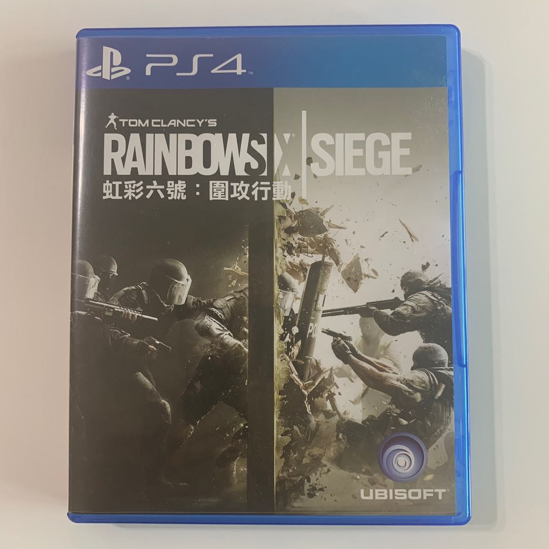 Ps4 Rainbow Six Siege 彩虹6號 圍攻行動 遊戲機 遊戲機遊戲 Carousell