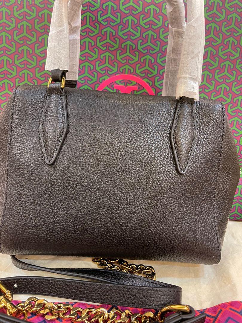 authentic Tory Burch Kira pebbled small satchel