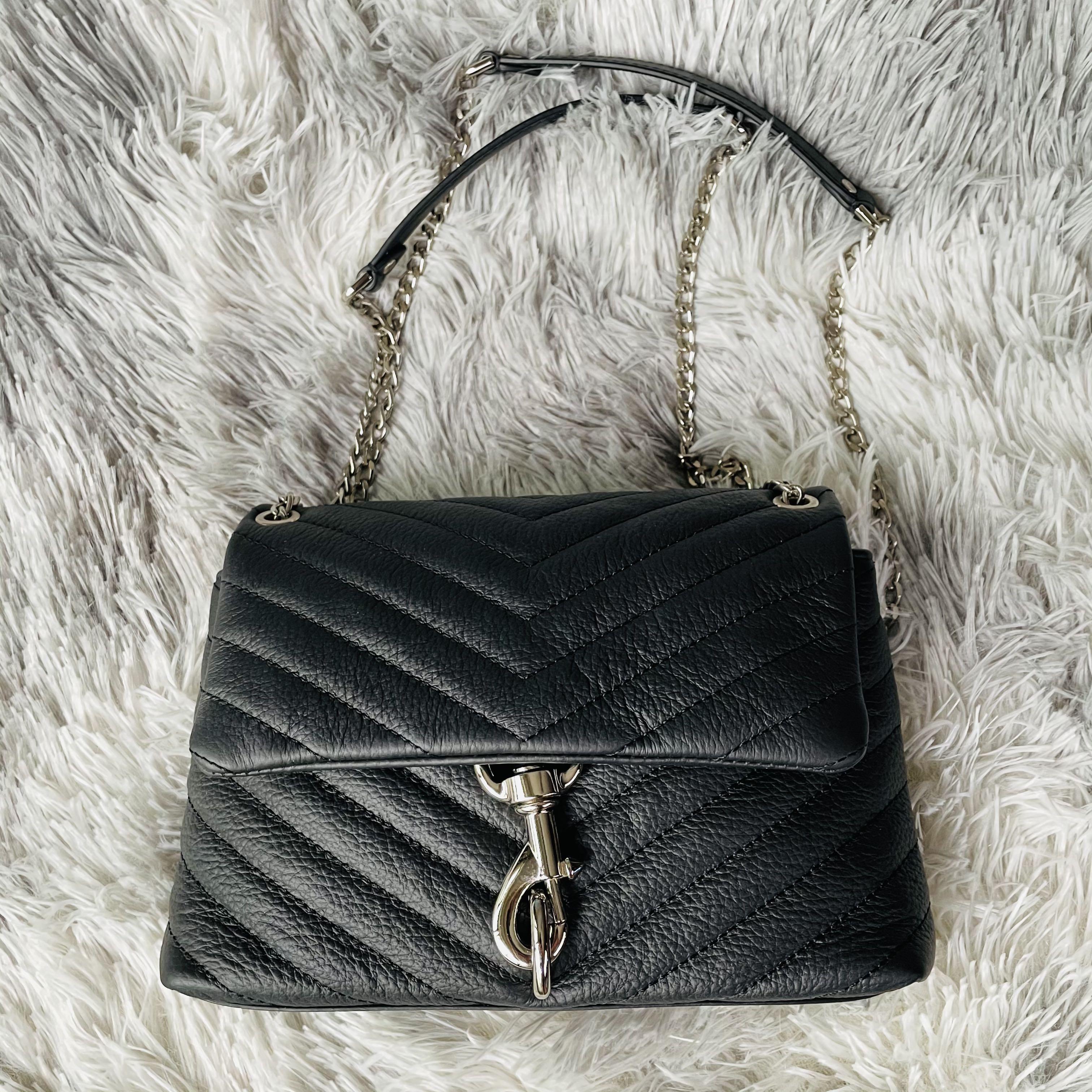 Rebecca minkoff edie clearance quilted shoulder bag