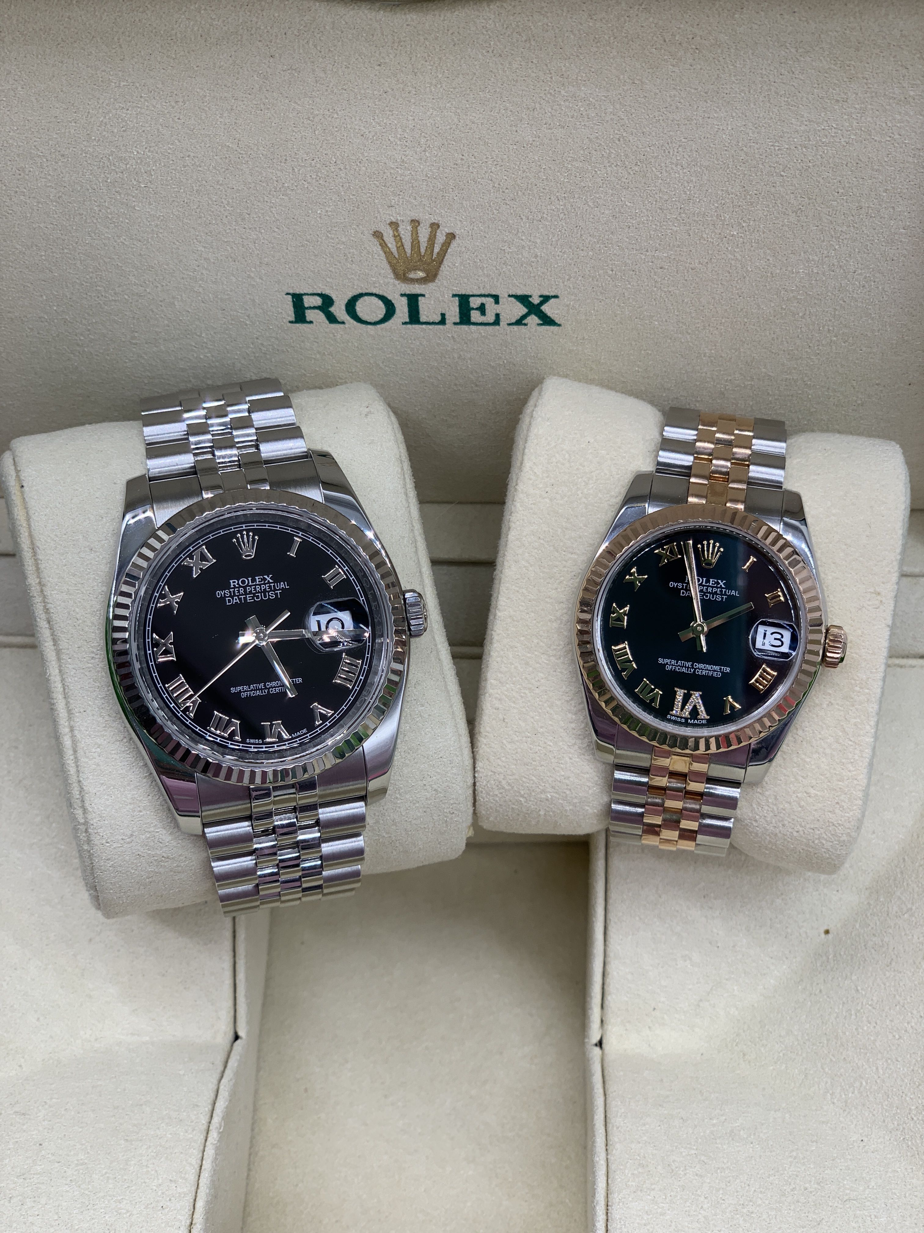 Rolex Datejust Couple watch 36mm 31mm automatic Luxury Watches