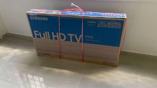 Samsung 43” FHD smart tv T6000, series 6, 4 ticks
