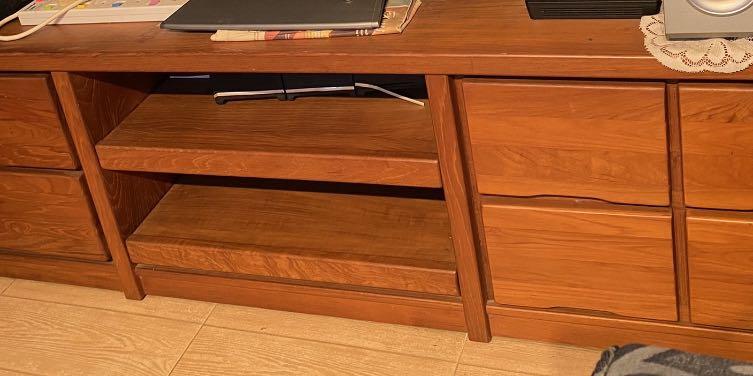Scanteak tv console table Furniture Home Living Furniture TV Consoles on Carousell