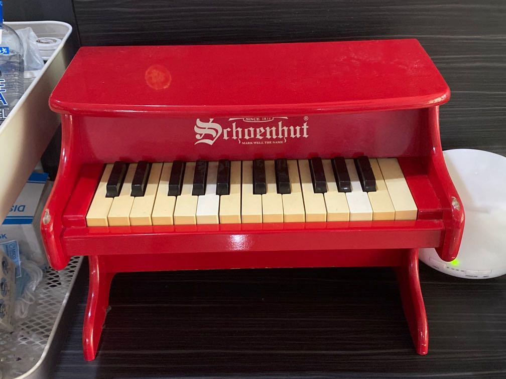 Schoenhut 25 Key My First Piano II Red Hobbies Toys Books Magazines Children s Books on Carousell