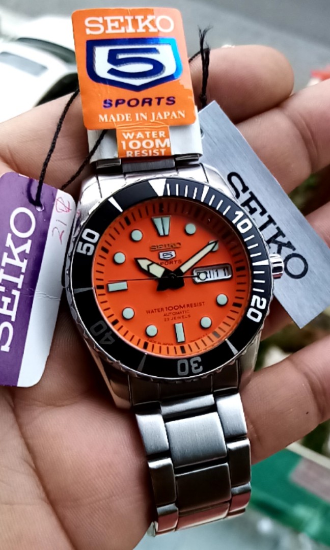 Seiko Discontinued SNZF19 SNZF19J1 SEA URCHIN Serviced, Men's Fashion,  Watches & Accessories, Watches on Carousell
