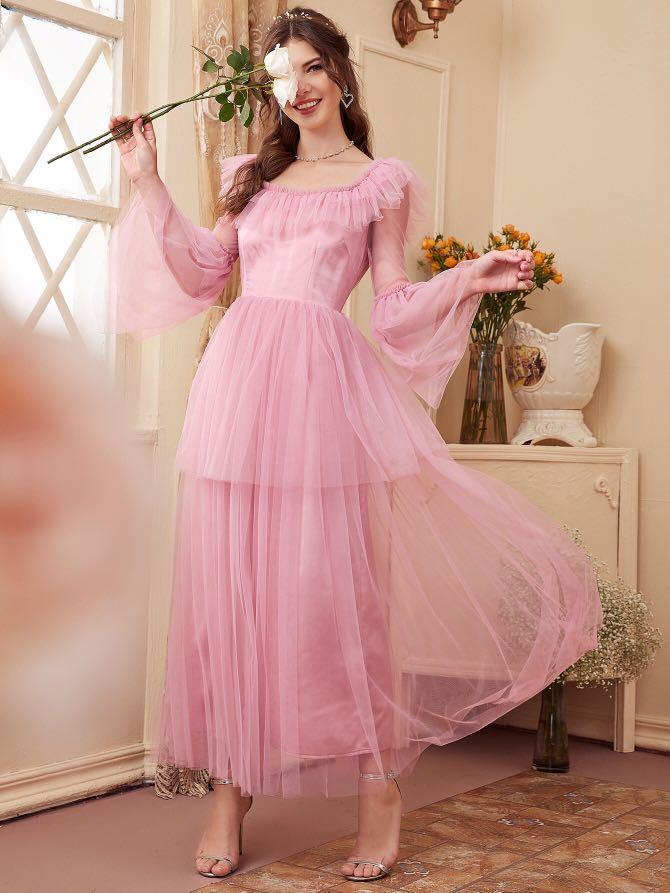 Shein tulle hotsell dress