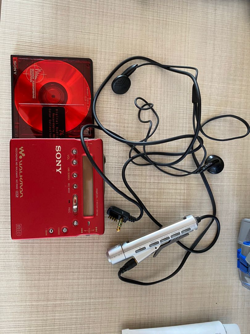 Sony Mini Disc, Audio, Portable Music Players on Carousell