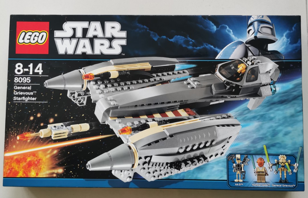 Star Wars Lego 8095 General Grievous Starfighter, Hobbies & Toys, Toys Games on Carousell