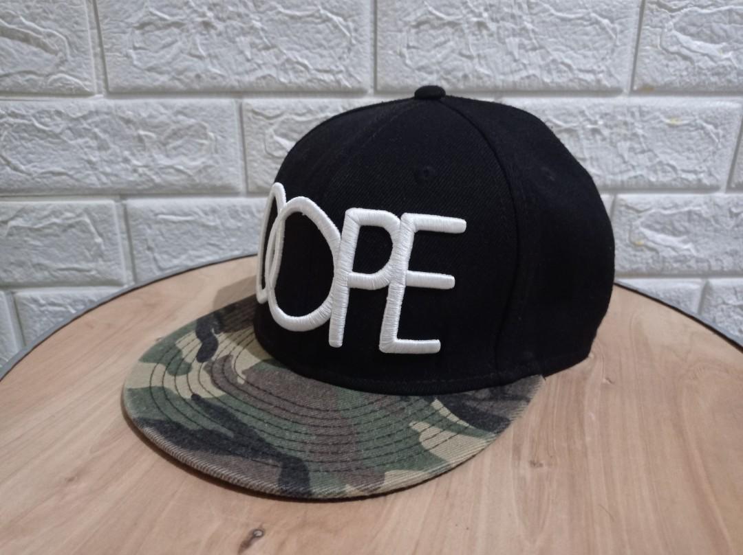 Topi Snapback DOPE CAMO Original 