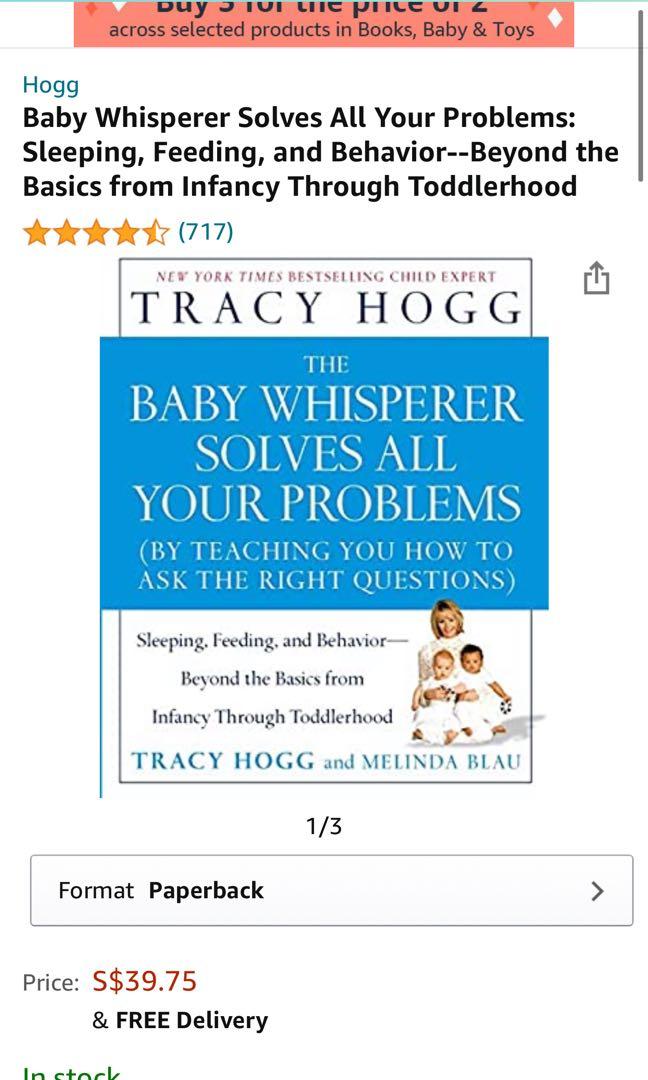 Tracy hogg the baby outlet whisperer solves all your problems