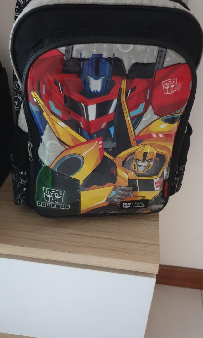 character trolley school bags