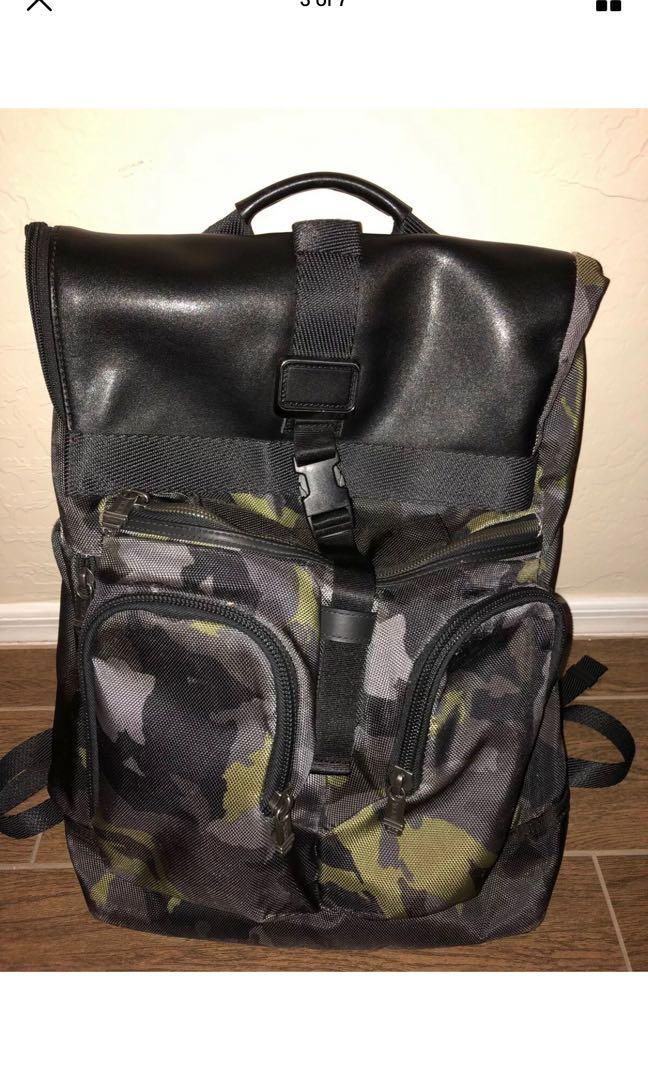 TUMI Backpack (Category: Backpacks) located in Makati City. Submitted by alimak (Listing ID 1058458114, Image 1). Description: Authentic & Original TUMI.