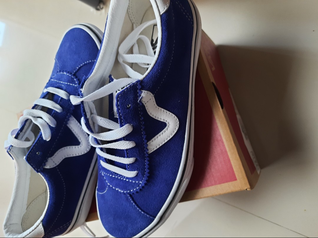 blue vans sport