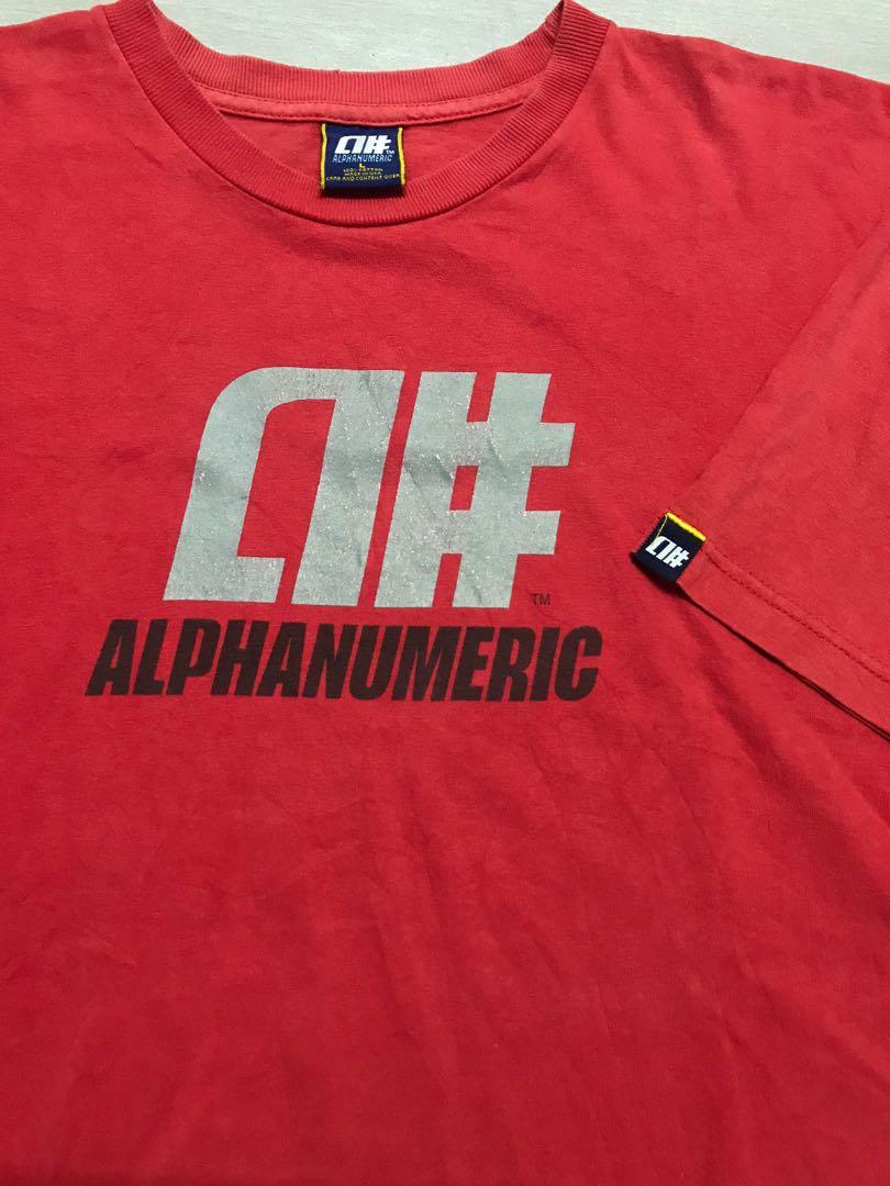 Vintage top alphanumeric clothing