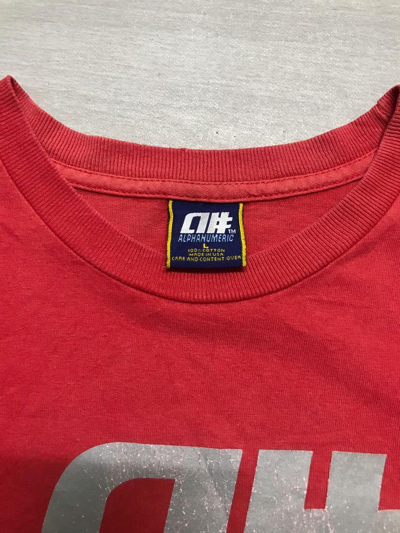 Vintage alphanumeric clearance clothing