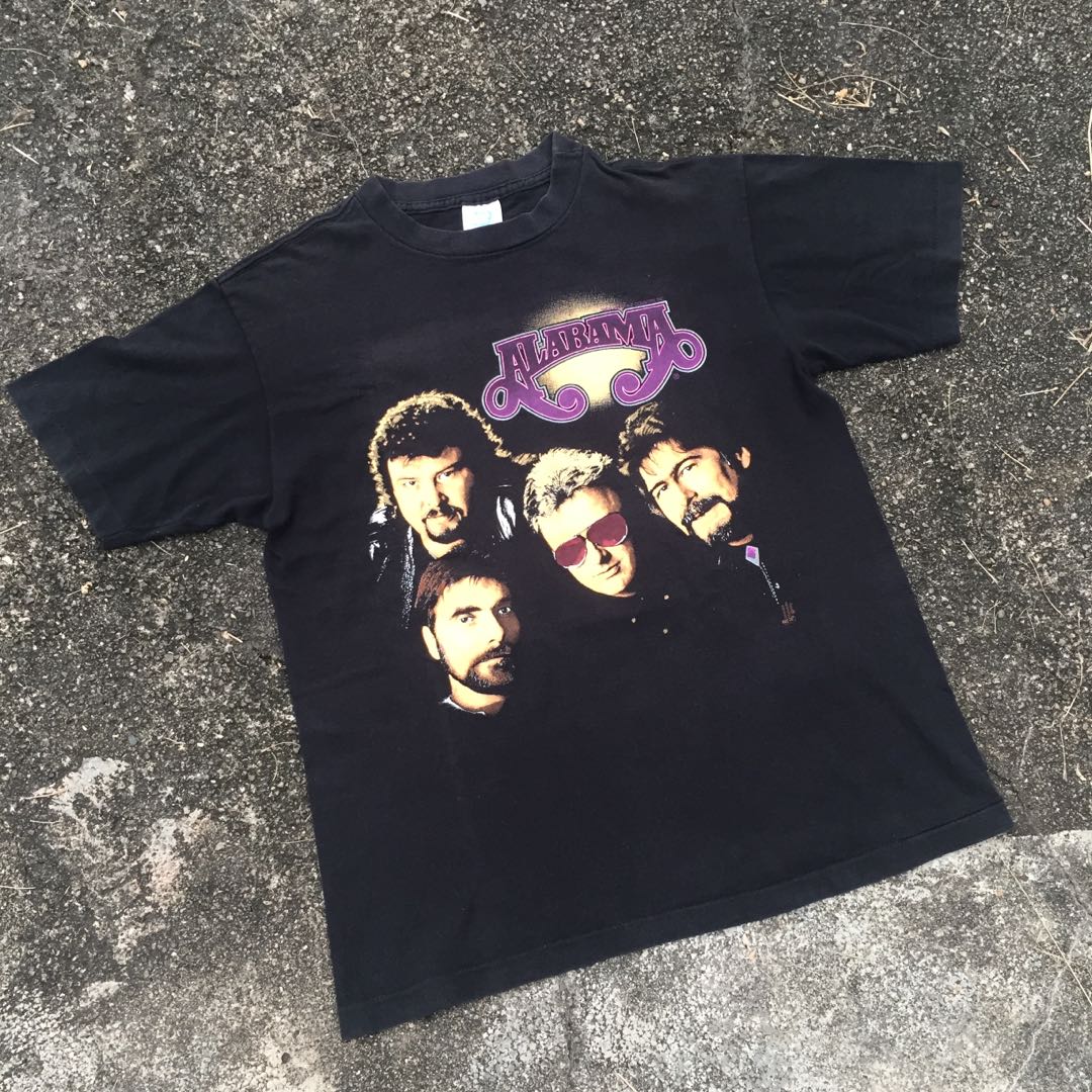vintage alabama band, Men's Fashion 