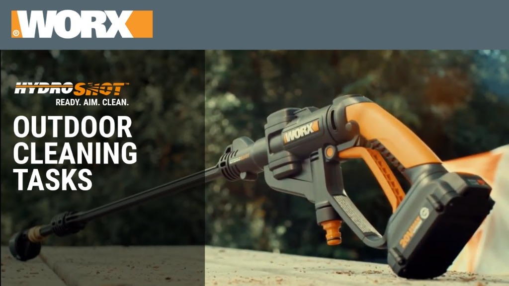 WORX WG629 Hydroshot Pressure Power Cleaner 20V Lithium Rechargeable