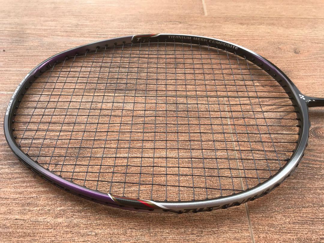 ラケット Ti 10 TITANIUM MESH Yonex Badminton Racquet Racket TI-10 Titanium Mesh 2ND GEN