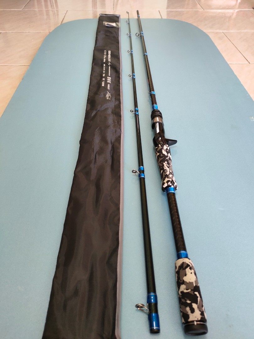 Yuquan 2.4m General Ray Heavy Baitcasting Rod, Sports