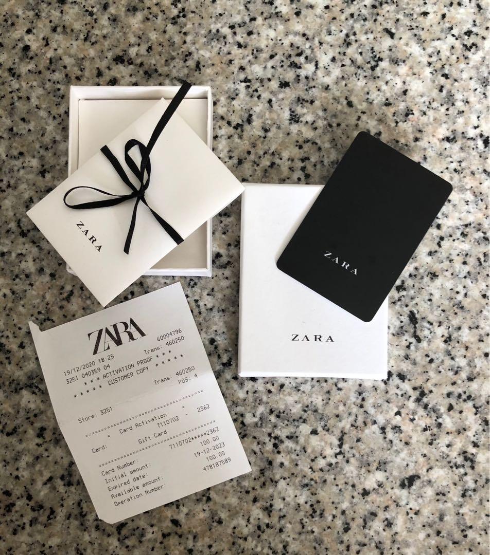 $100 Zara Gift Card, Tickets & Vouchers, Vouchers On Carousell