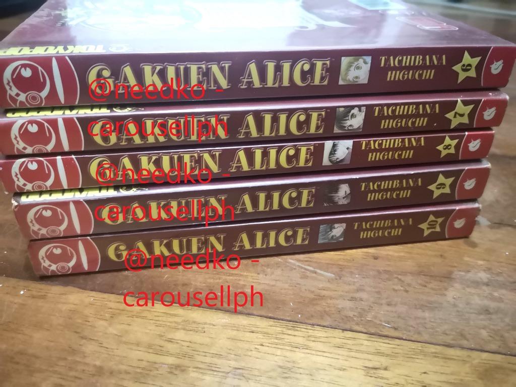 Paperback Gakuen Alice Volume 9 Tachibana Higuchi Hobbies Toys Books Magazines Comics Manga On Carousell You can find english subbed gakuen alice episodes here. paperback gakuen alice volume 9