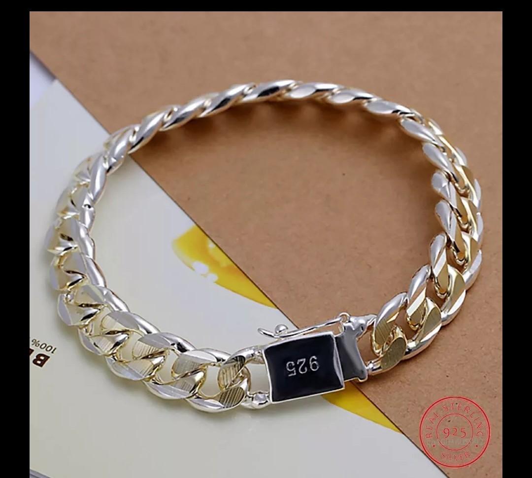 Mens on sale chandi bracelet