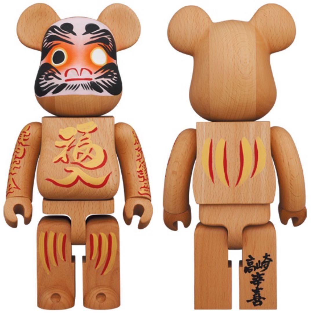 ✨預訂✨  全木製造  巜MEDICOM TOY BE@RBRICK カリモク達磨400％ 》