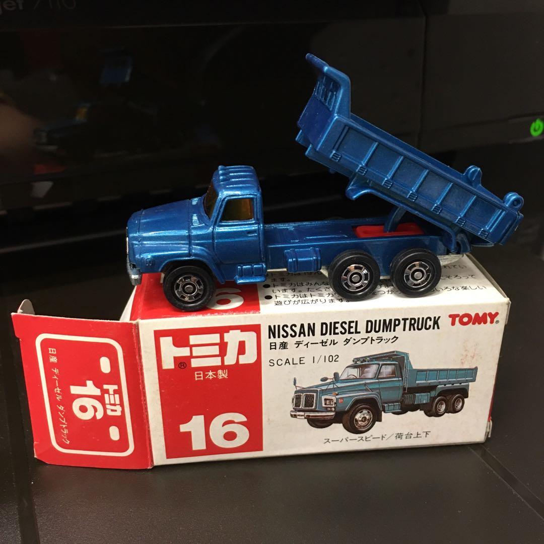 包速遞日製tomica 16 Nissan Diesel Dumptruck 玩具 遊戲類 玩具 Carousell